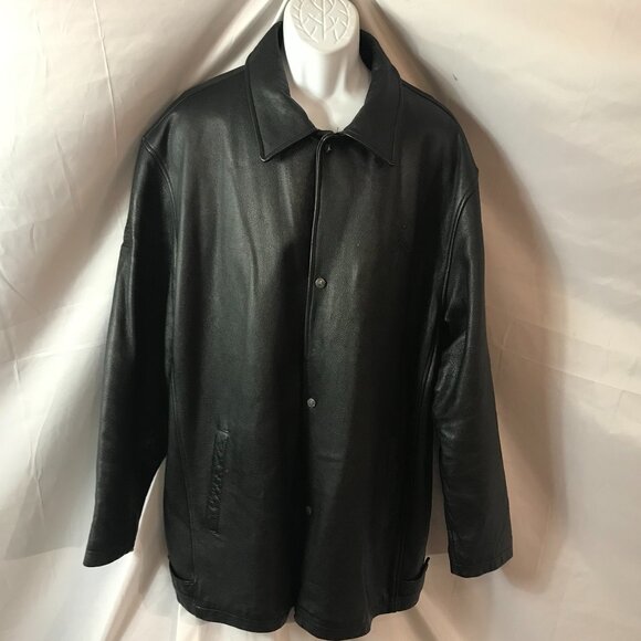 Jordan VINTAGE Leather Warm 3XL 3 Symbol Activewear Sport Cut Performance Jacket